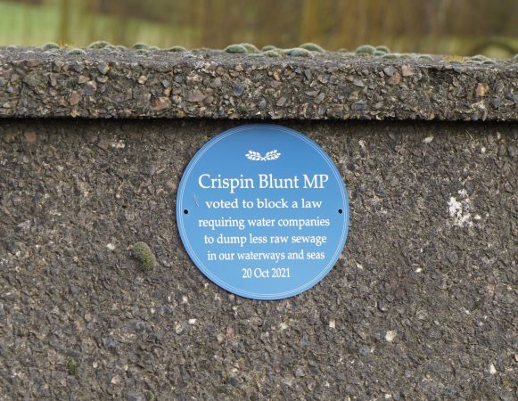 Photo CB blue plaque small